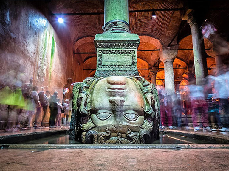 Medusa Basilica Cistern Istanbul