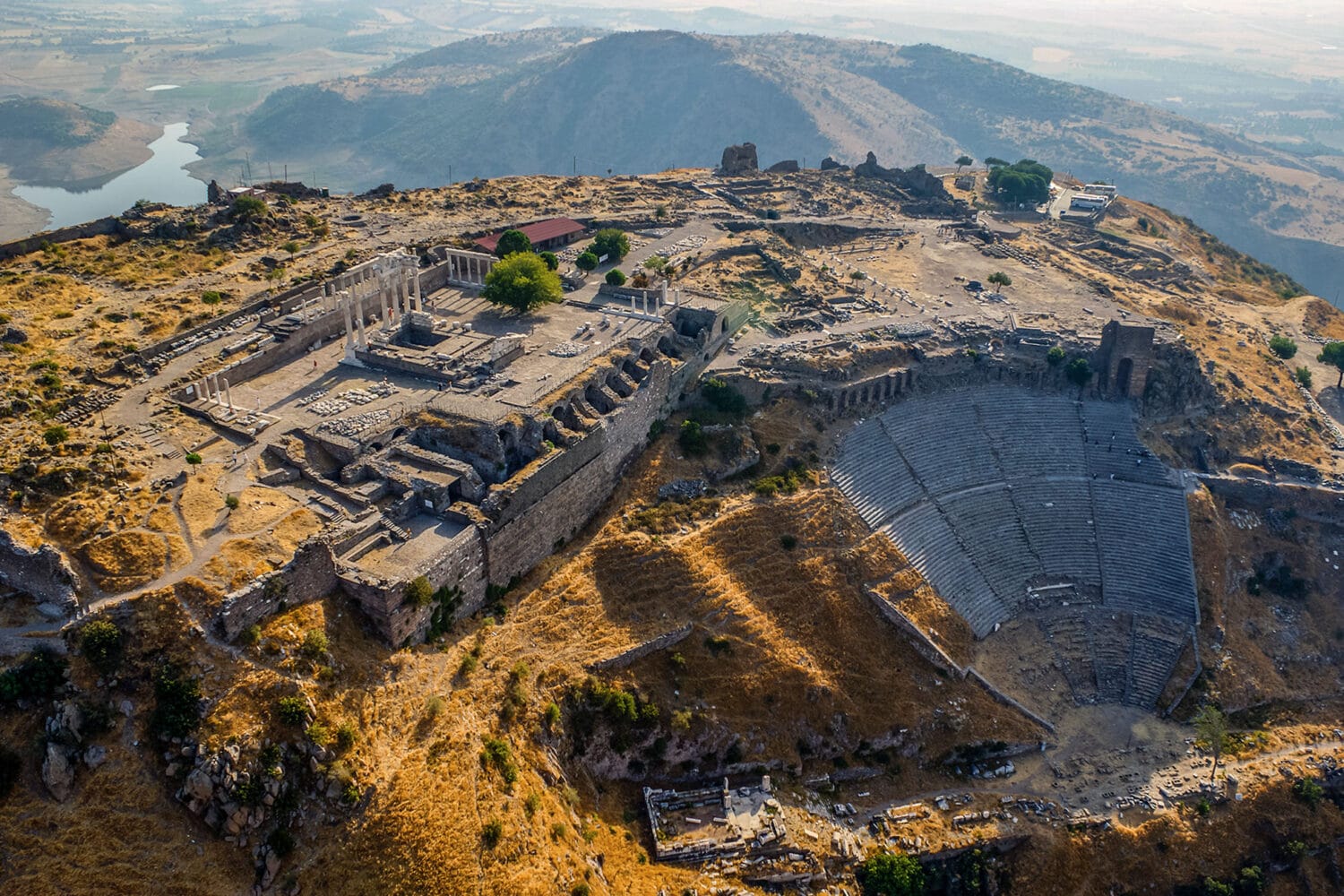 Tour Photos Pergamon Aerial