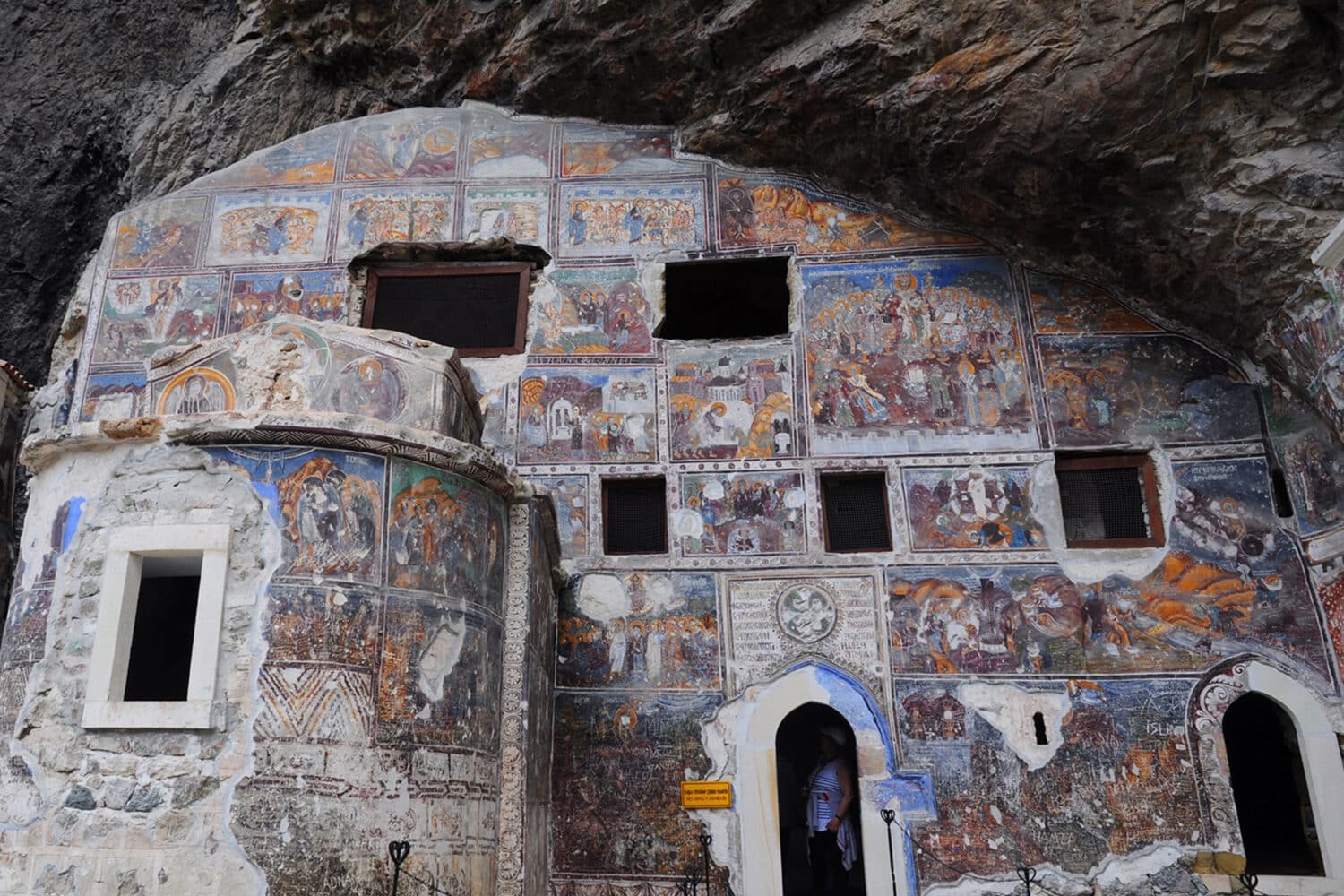 Tour Photos Sumela Monastery Church Paintings
