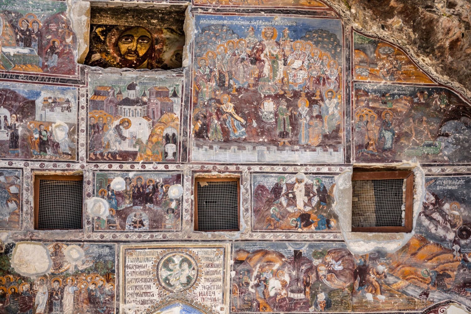 Tour Photos Sumela Monastery Church Wall Paintings