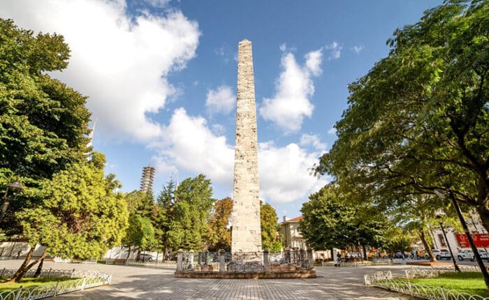 The Hippodrome of Istanbul Walled Obelisk
