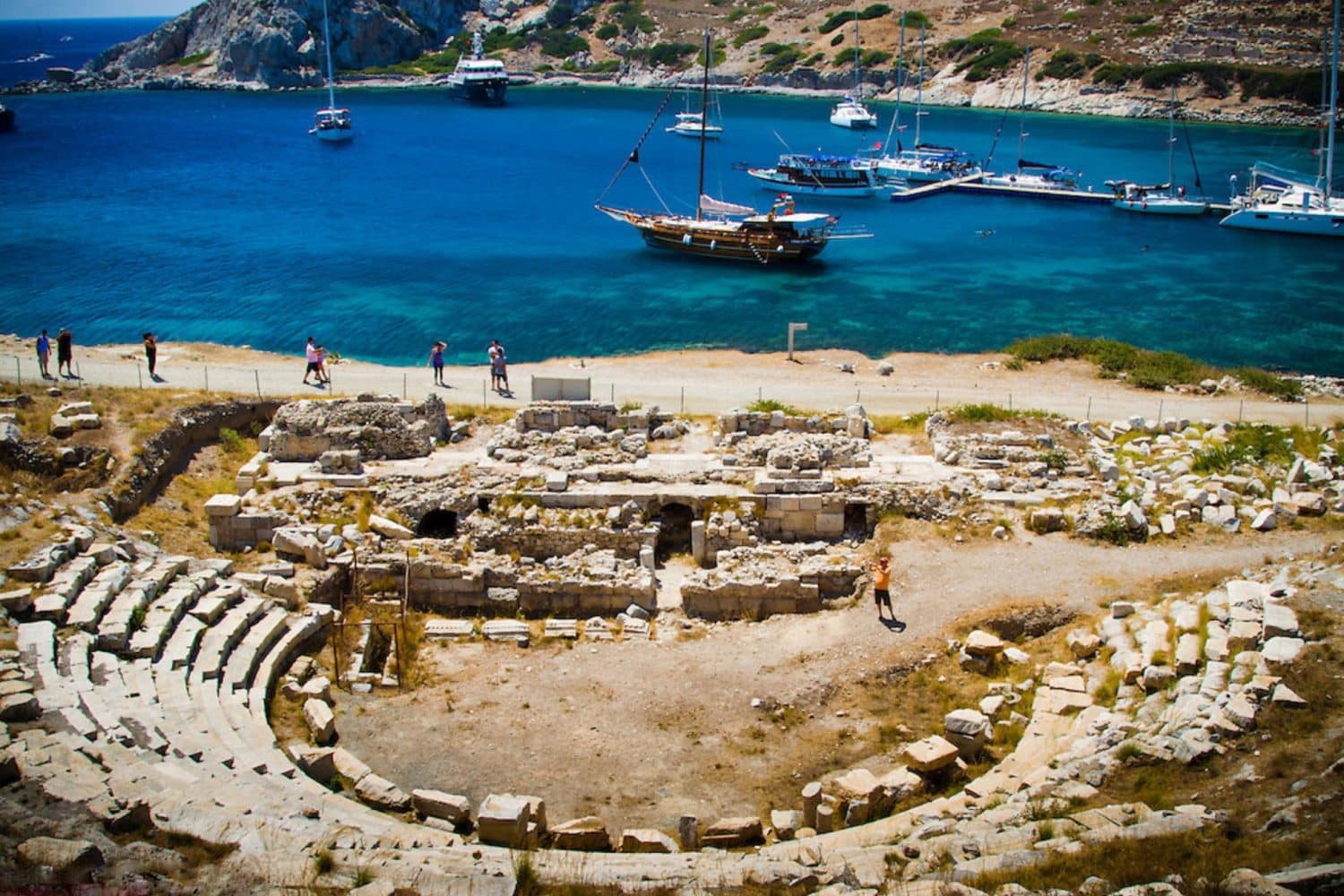 Gulet Charter Knidos Ancient Theater