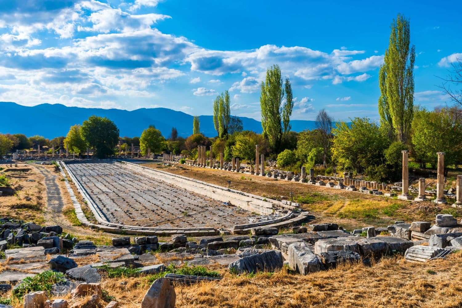 Tour Photos: Aphrodisias gigantic Roman swimming pool