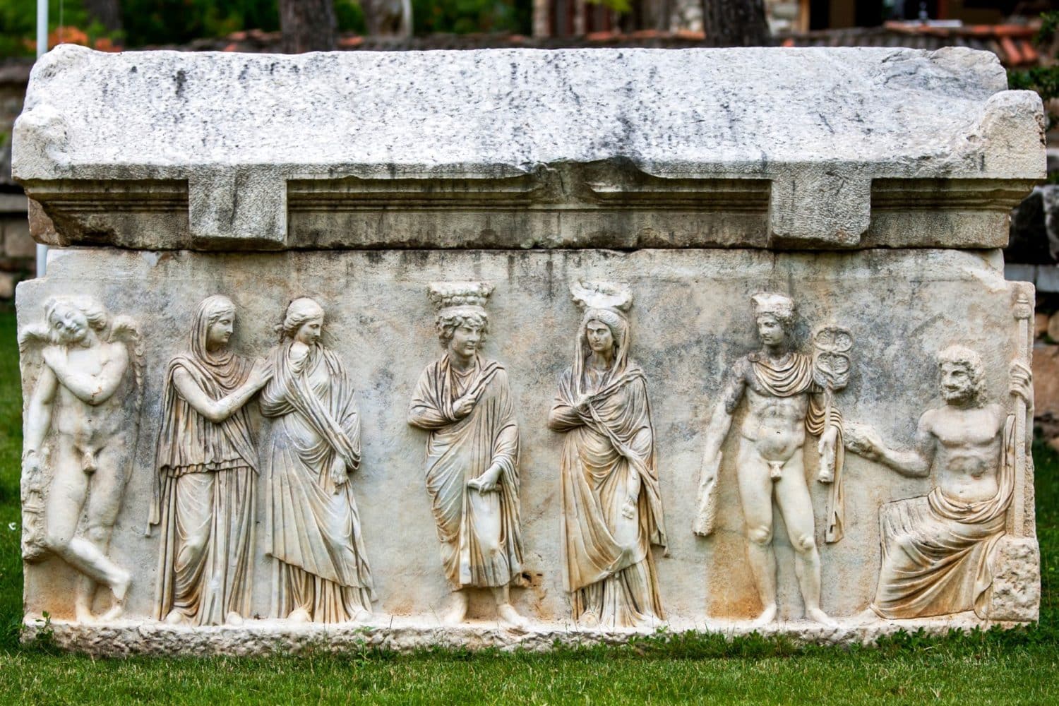 Tour Photos: Aphrodisias Roman sarcophagus
