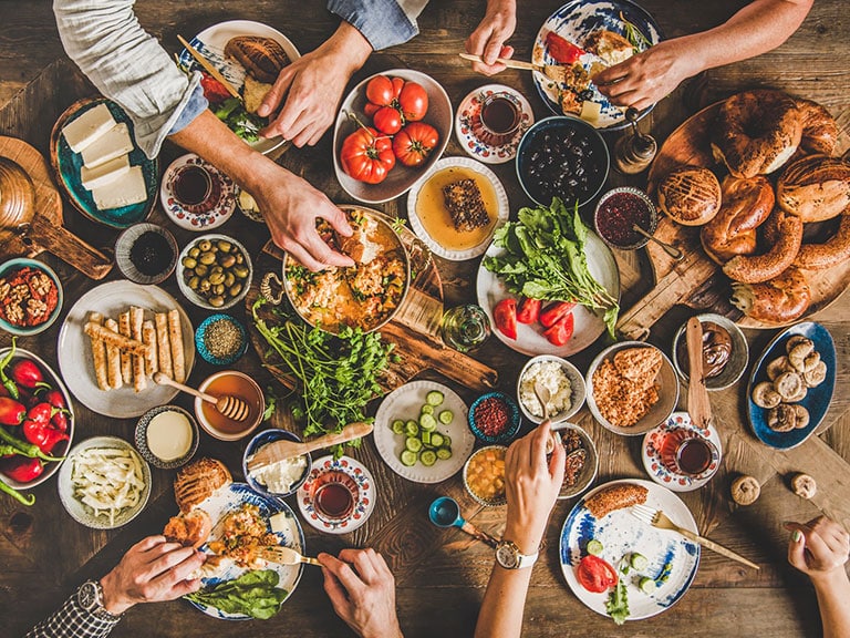 What A Traditional Breakfast Looks Like In Turkey