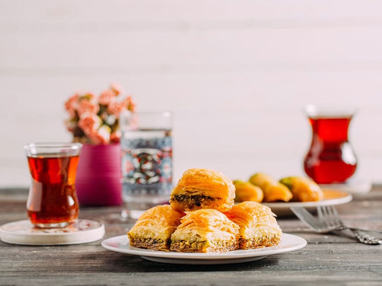 Turkish Baklava & Tea