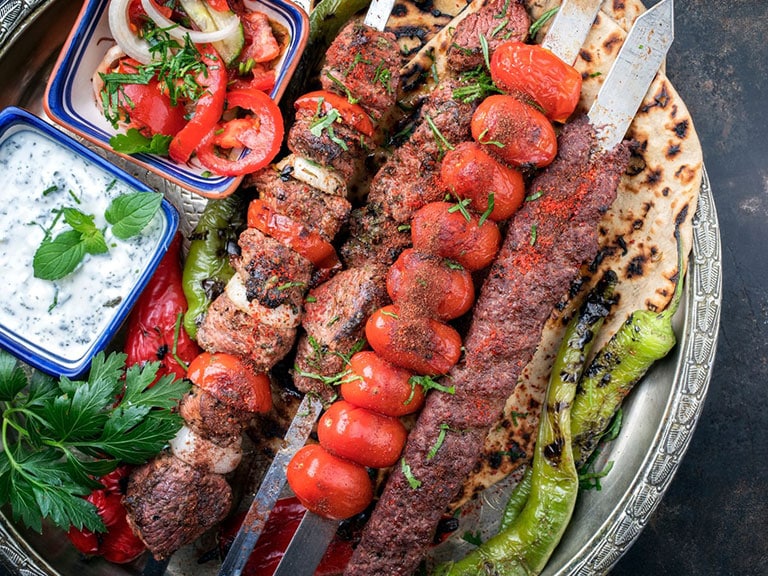 Turkish Meat Kebabs