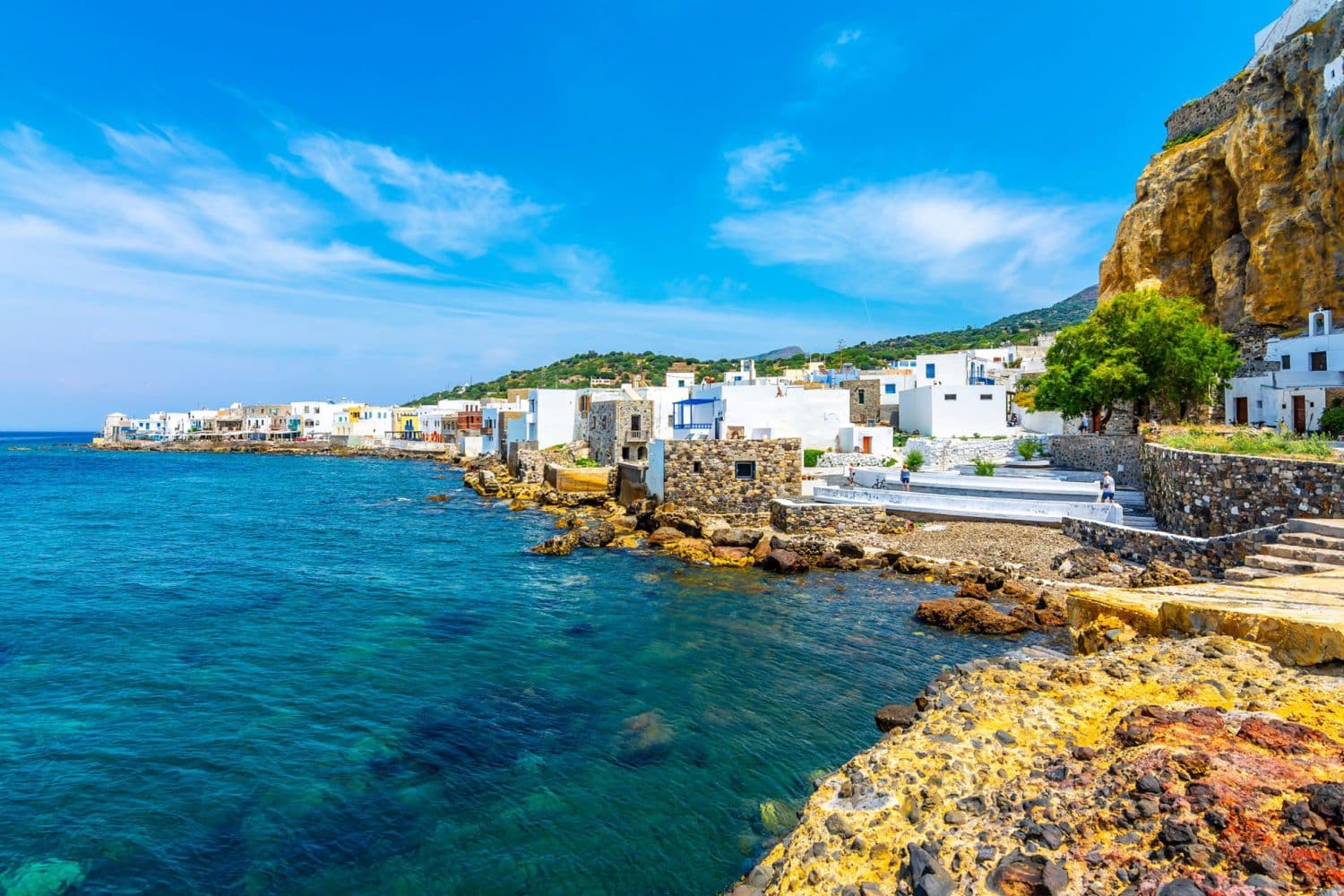 Mandraki Village street, Nisyros Island