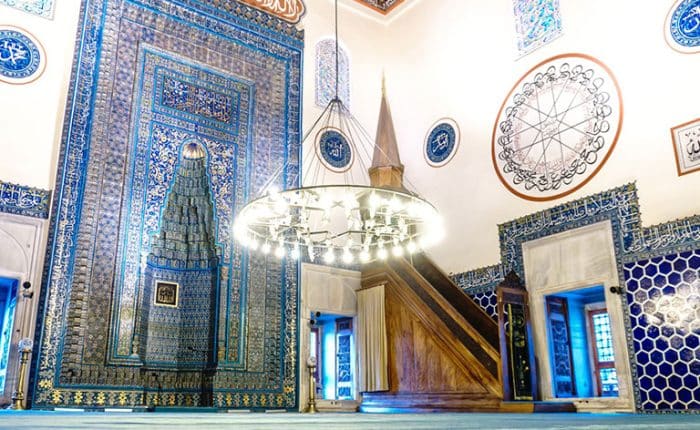 Green Mosque interior, Bursa
