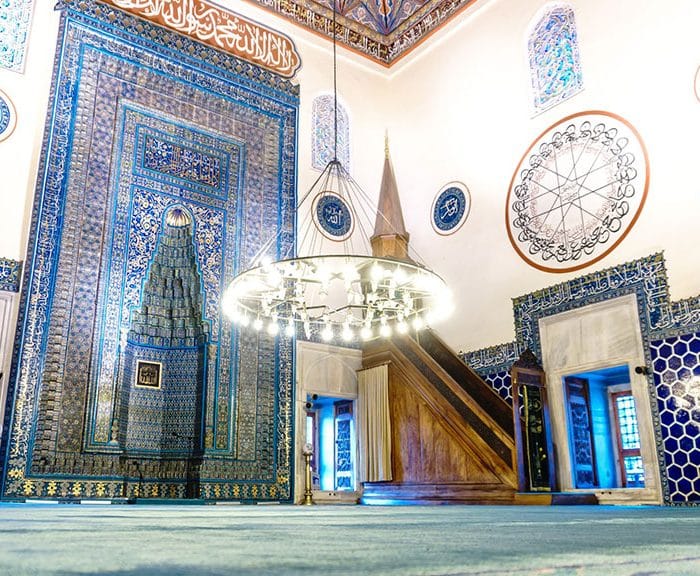 Green Mosque interior, Bursa